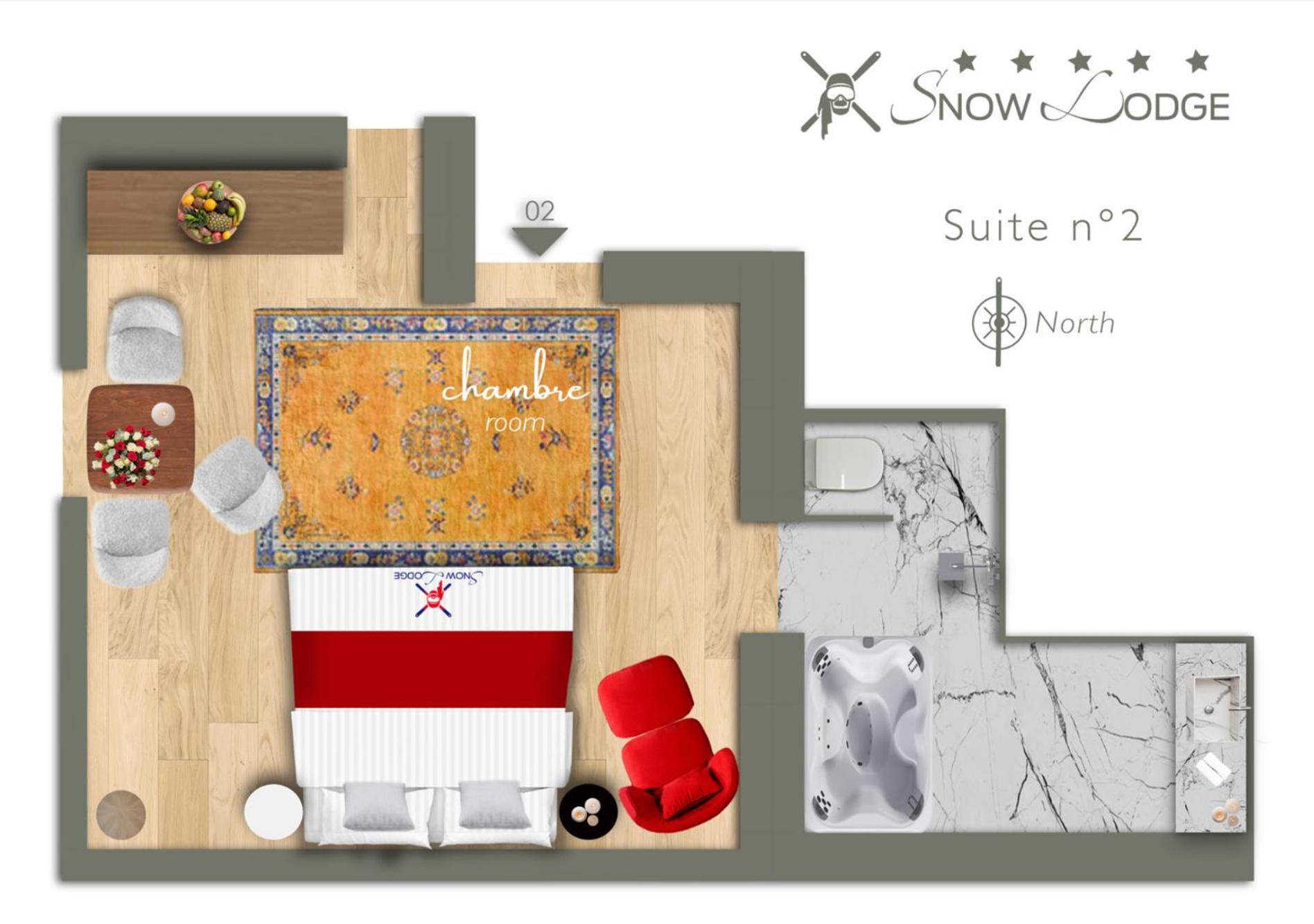 Snow Lodge Hotel Courchevel 1850 Eksteriør billede